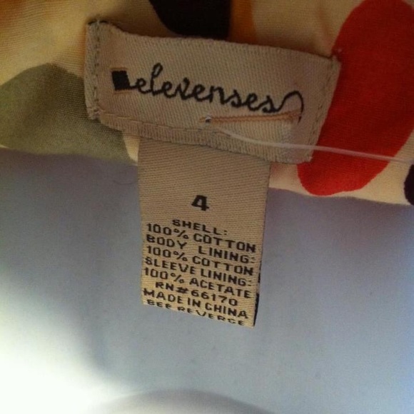 {Anthro} Elevenses Shift Coat - Picture 8 of 8